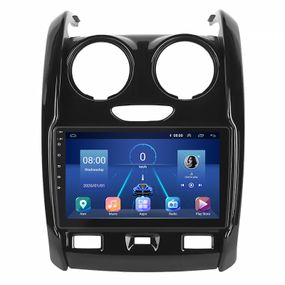 Штатна магнітола Lesko для Dacia Duster II 2017-2021 екран 9" 6/128Gb 4G Wi-Fi GPS Top