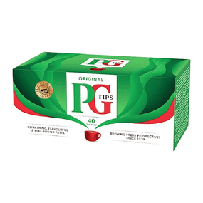 Чорний чай PG Tips Tea Bags 40 пакетиків 8720608039593