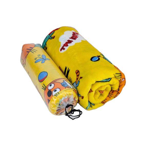 Плед фліс Веселі лисенята 150x200 см Love You | Зображення 1