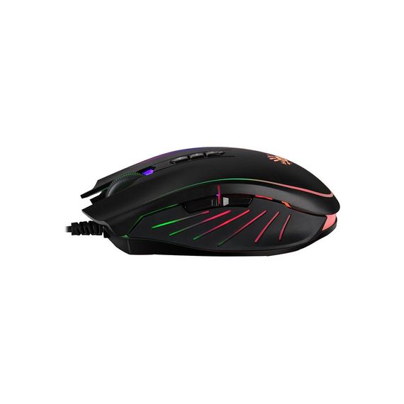 Мишка A4Tech Bloody Q81 Neon XGlide Curve Black | Зображення 2