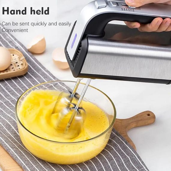 Стационарный миксер ручной RAF R.6652 с металлической чашей 3.5 л FX-222 1000 Вт