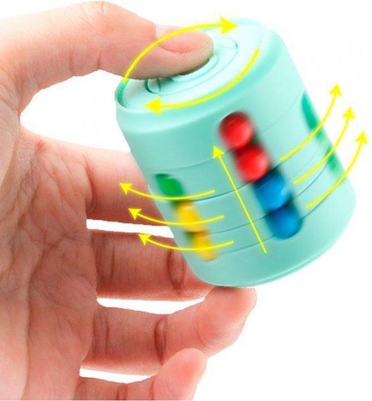 Головоломка антистресс для детей банка Cans Spinner Cube (DD1808-25) | Зображення 1