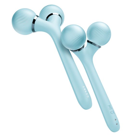Електронний ультразвуковий ролик для обличчя та тіла GESKE Sonic Facial&Body Roller 4в1 turquoise | Зображення 5