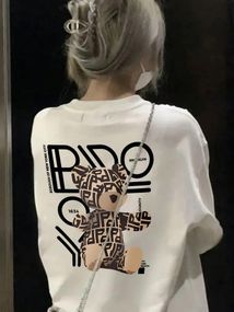 Футболка жіноча з принтом повсякденна XL Білий