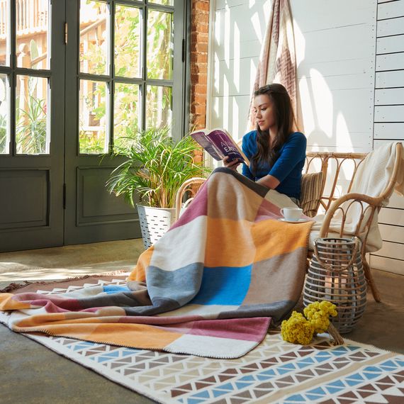 Покривало IDEIA 87204 Туреччина 150*200  Бавовна Різні кольори