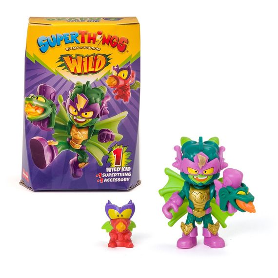 Игровой набор серии "Wild Kids" Казум Кид Drako SuperThings PSTWD066IN00-6