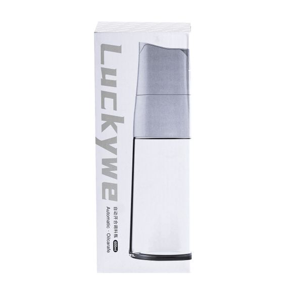 Пляшка дозатор для олії та оцту 600 мл з носиком бежева HP16294 | Зображення 5