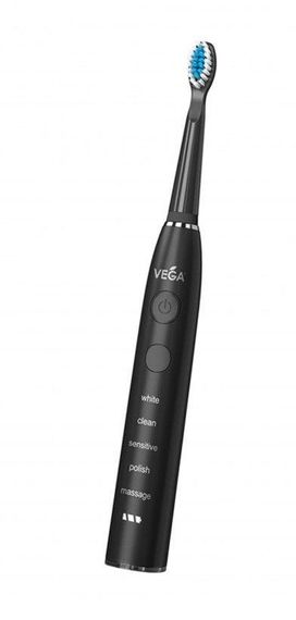 Ультразвуковая зубная щетка Vega VT-600 black гарантия 1 год | Зображення 1