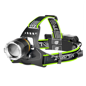 Мощный налобный фонарь BL-A7 P50, АКБ 18650 х 2 шт, zoom, ЗУ micro USB