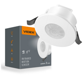 Датчик руху та освітленності 1200W 220V інфрачервоний VL-SPR41W Videx