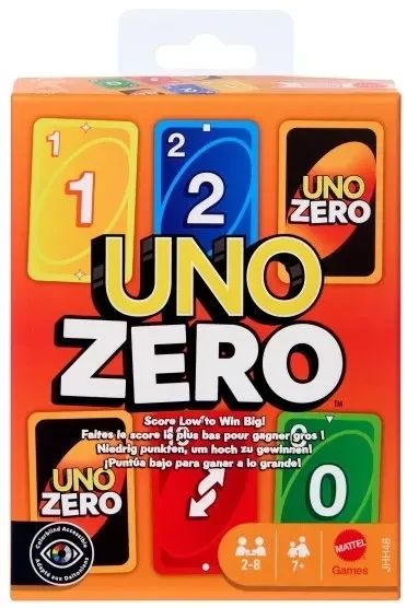 Настольная игра UNO Zero (Уно Zero)
