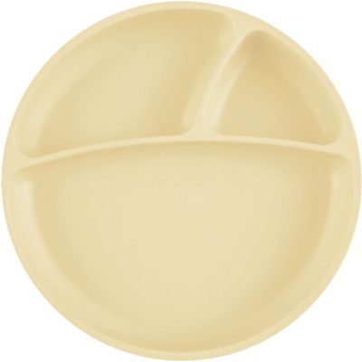 Тарелка детская MinikOiOi Portions секционная Mellow Yellow (101050006)