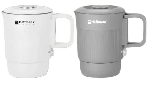 Електрочайник-каструля Hoffmans HM-2560 • Компактна електрокаструля 2 в 1 на 0,8 л і 1200 Вт для води та простих страв