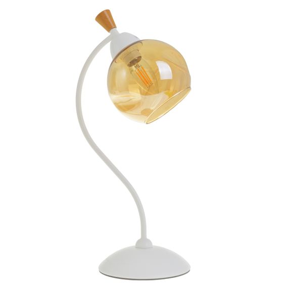 Настольная лампа в современном стиле BL-586T/1 E27 WH+BR