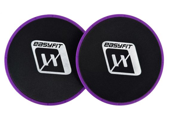 Диски для глайдингу EasyFit фіолетові (пара) (EF-1425-V) | Зображення 2