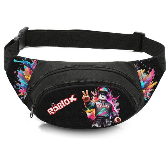 Сумка-бананка дитяча з принтом Roblox поясна сумка для хлопчика (4452)