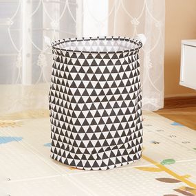 Кошик для іграшок та білизни дитячий 40*35 см Трикутники