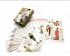 Карты игральные Девчата из древне-китайской живописи (52 карты)