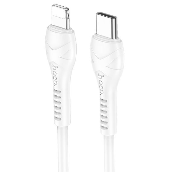 Кабель Hoco X37, Type-C-Lighting, 2.4A, White, довжина 1м | Зображення 5