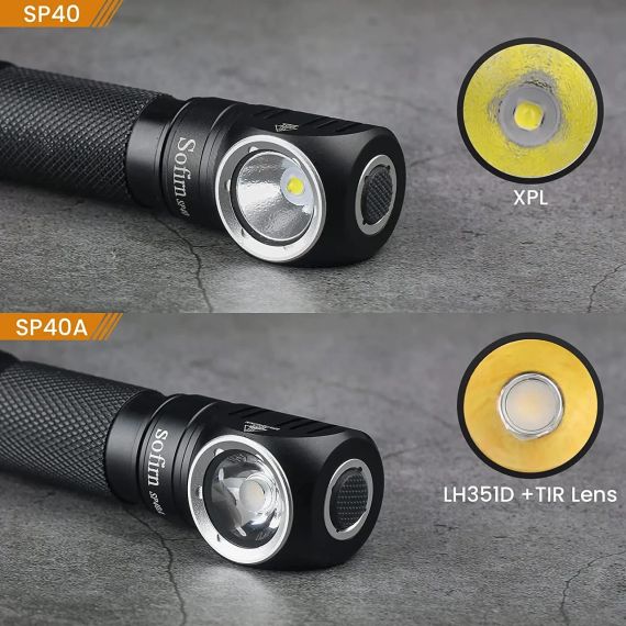 Світлодіодний налобний ліхтар Sofirn SP40 XPL LED EDC, акумуляторний 18650,1200 люмен | Зображення 9