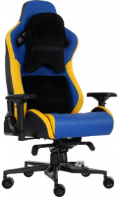 Кресло геймерское GT Racer X-0724 BlueYellow