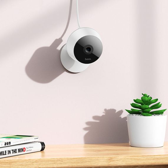 Камера відеоспостереження Hoco D3 indoor HD White | Зображення 4