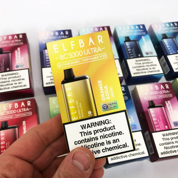 Elf Bar BC5000 Ultra. Апельсиновая газировка (Orange Soda) | Зображення 1