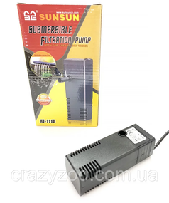 Внутрішній фільтр для акваріуму SunSun HJ-111B 2 Вт 200 л/год до 40 л