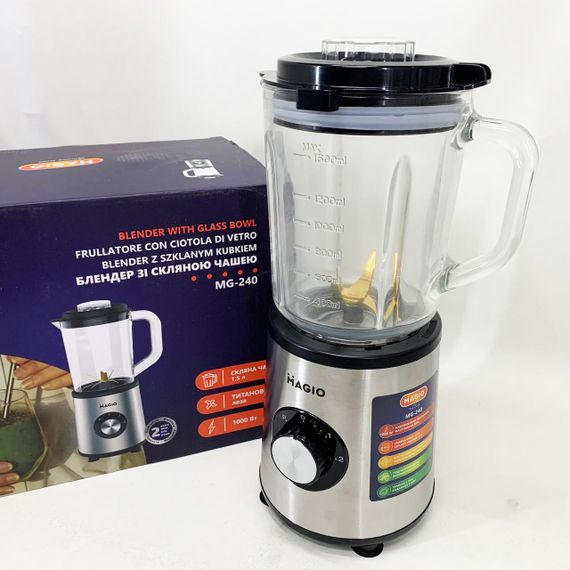 Ручной блендер шейкер MAGIO MG-240 1000 Вт, Блендер для дитячого пюре Електричний OV-14 | Зображення 6