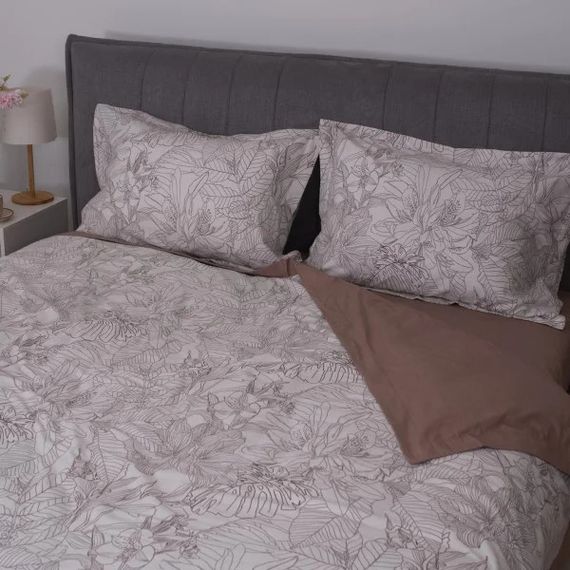 Постільна білизна євро Viluta Brushed Warm Cotton WC 13 220х200 см | Зображення 3
