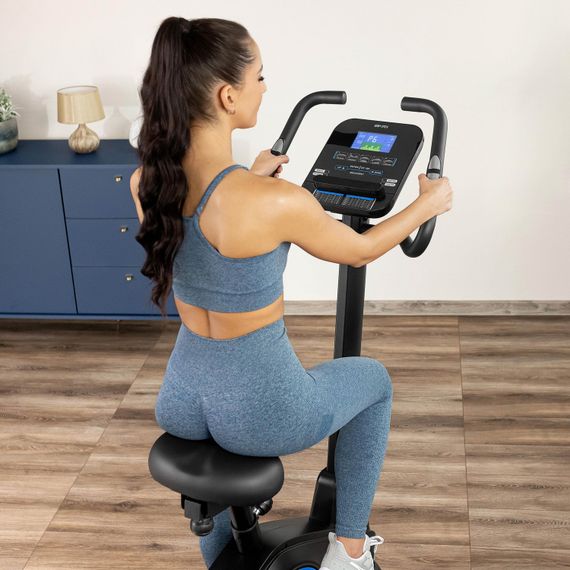 Велотренажер Gymtek XB6000 электромагнитный синий | Зображення 4