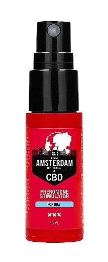 Духи з феромонами для чоловіків Original CBD Amsterdam-Pheromone Stimulator For him , 15 ml Sex Aura | Зображення 1