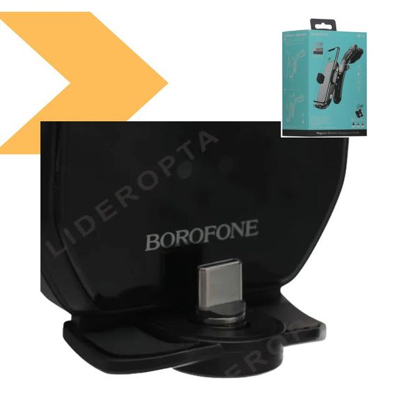 Автотримач з бездротовою зарядкою Borofone BH31 Sabio (37068-01_449) | Зображення 6