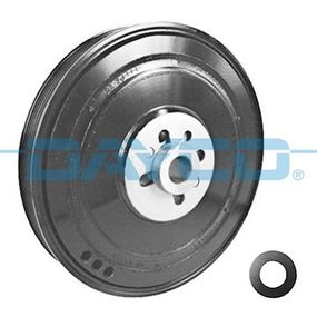 Шкив коленвала VW Crafter/LT/T4 2.4/2.5 i/D/TDI 95-13, Dayco, DPV1077,