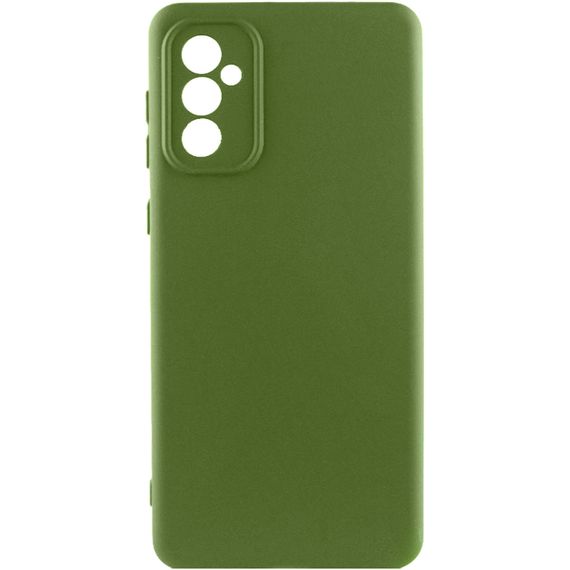 Чохол TPU GETMAN Liquid Silk Full Camera для Samsung Galaxy A57 5G Зелений / Dark green