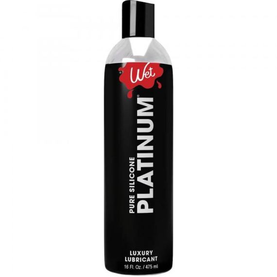 Лубрикант універсальний WET Platinum Luxury на силіконовій основі 475 мл. sexstyle