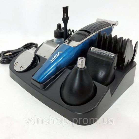 Професійна машинка для стрижки голови VGR, Набір для стрижки з зарядкою Електромашинка SC-72 | Зображення 3