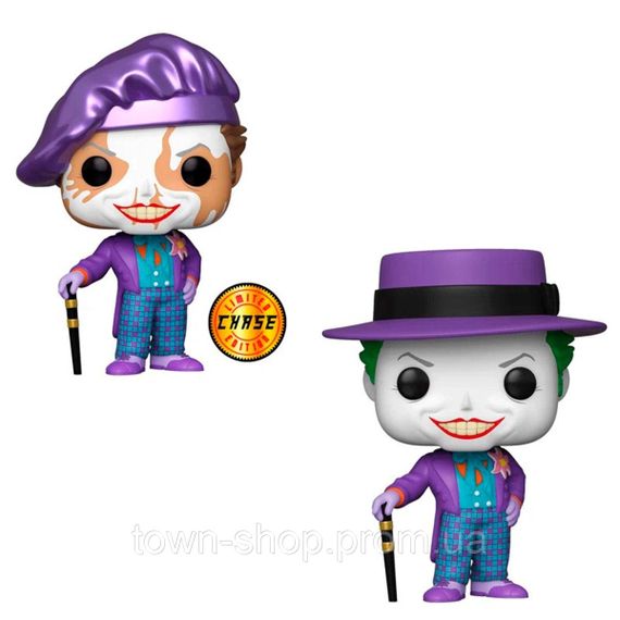 Игровая фигурка Funko POP! cерии Batman 1989 - JOKER WITH HAT WITH CHASE | Зображення 1