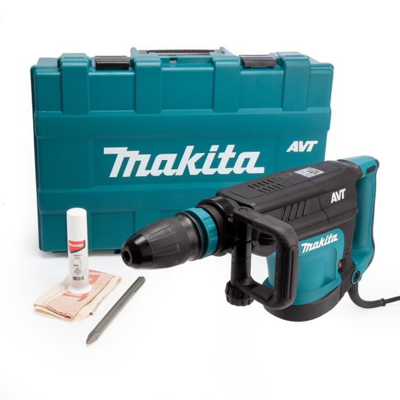 Молоток відбійний мережевий Makita HM1213C (18.6 Дж, 950-1900 хв-1, 1510 Вт, SDS-MAX, AVT, 10.8 кг)