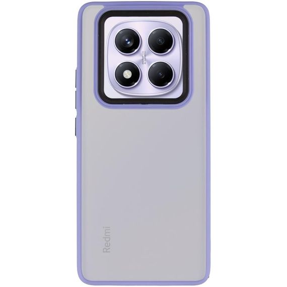 Чохол TPU+PC Lyon Frosted для Xiaomi Redmi Note 14 Pro 4G Purple | Зображення 1
