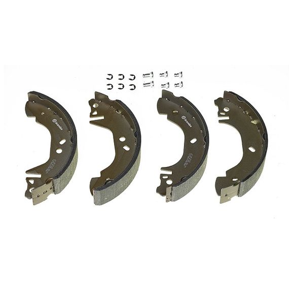 Тормозные колодки Bosch барабанные задние NISSAN Almera/Pulsar ''>>00 0986487578