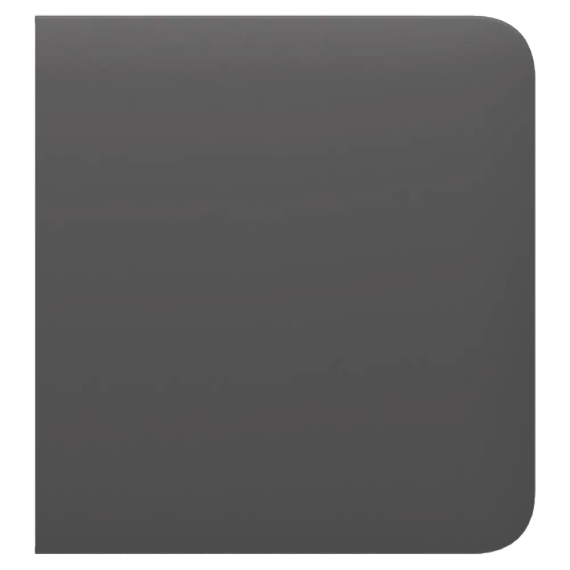 Ajax SideButton (1-gang/2-way) [55] grey Кнопка - Розетки