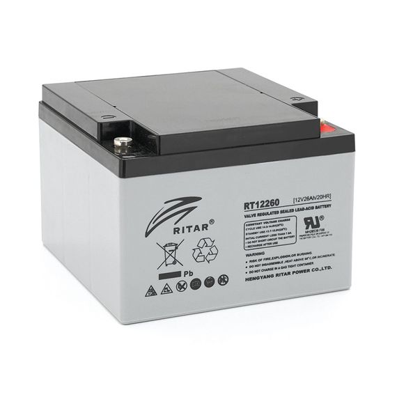 Аккумуляторная батарея AGM RITAR RT12260, Gray Case