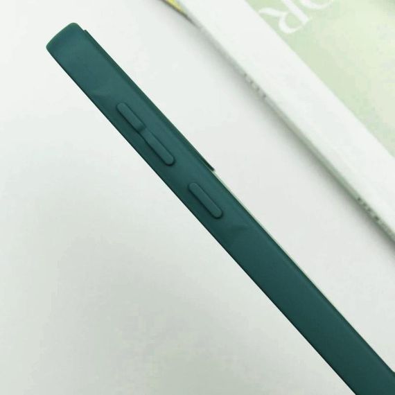 Чехол Silicone Cover Lakshmi (AA) with MagFit для Google Pixel 9 / 9 Pro Зеленый / Dark green | Зображення 3