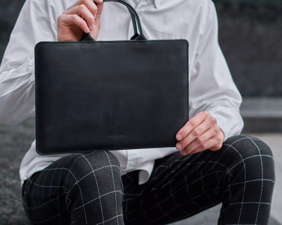 Чохол для ноутбука вінтажний Incarne Stem MacBook Air 15" 2023-2025 stem-black-vintage-air-15 чорний | Зображення 4