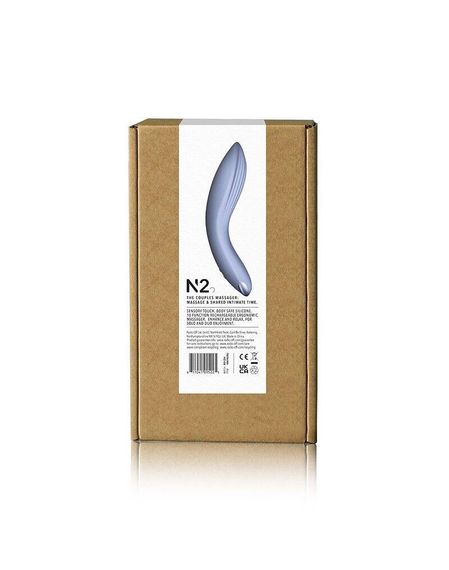 Вібромасажер для пар NIYA 2, плоска стимулювальна головка, 10 віброрежимів Sex Aura | Зображення 3