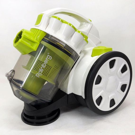 Пылесос без мешка Rainberg RB-651 TB контейнерный 2500 Вт, шнур 3,2 метров с колбой объёмом 3 л MA-63 | Зображення 8