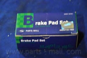 Колодка гальм. диск. SSANGYONG NEW KORANDO(KJ) (вир-во PARTS-MALL) PARTS-MALL PKD004 на SSANGYONG KYRON