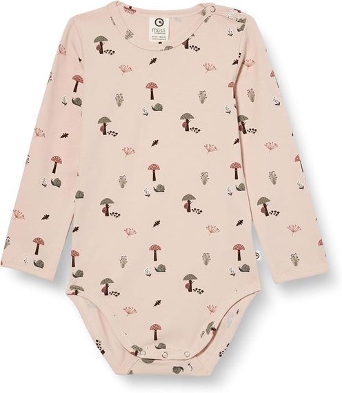 Дитяче боді для дівчинки Green Cotton 92 см Пудровий (25111209)