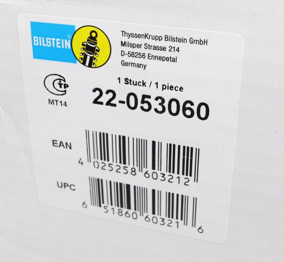 Амортизатор передній Opel Astra G 98-09 L  B4  22-053060 | Зображення 6